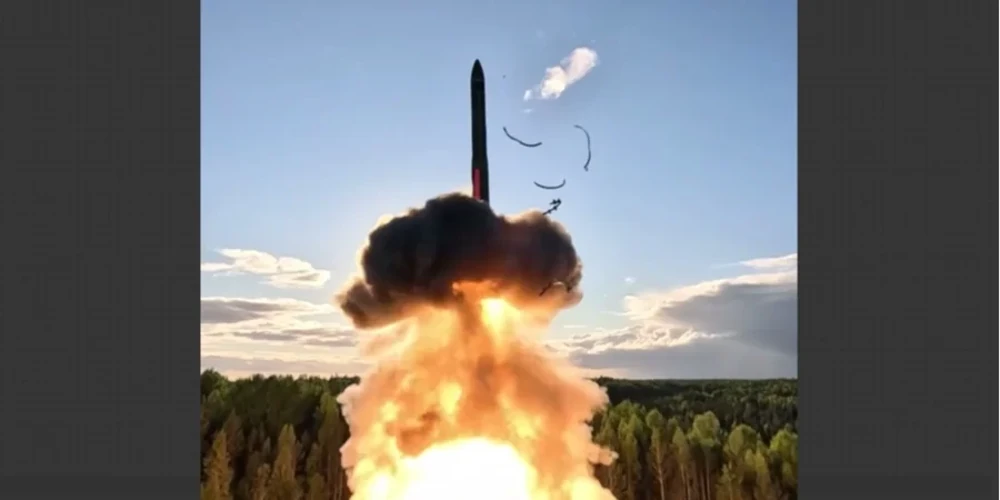 Кадри пуску МБР з Плесецька поширили російські Telegram-канали