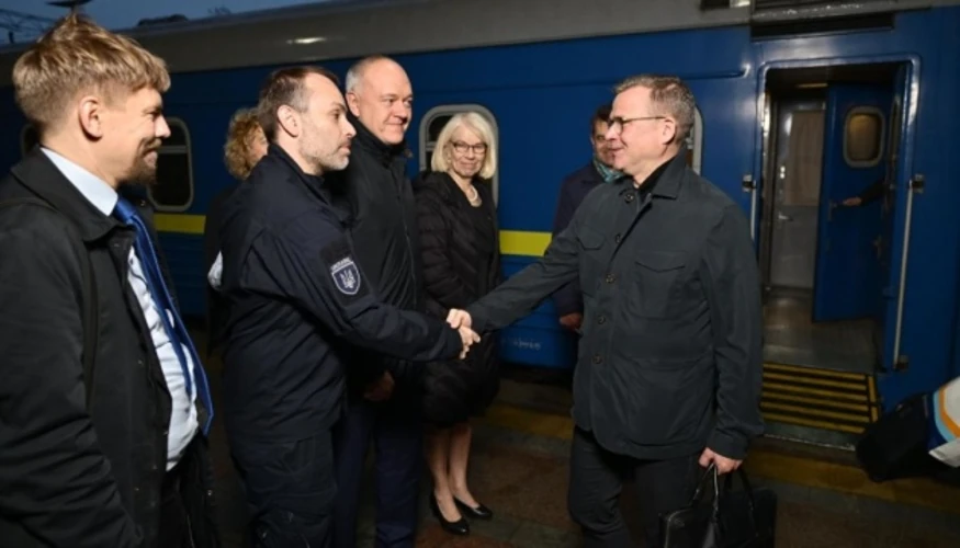 Прем'єр-міністр Фінляндії Петтері Орпо під час візиту до Києва