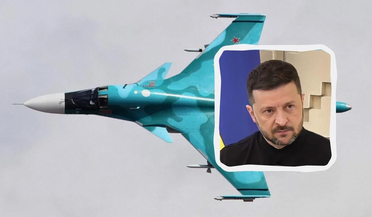 Зеленський заявив про подальші далекобійні удари після ураження Су-34 на Борисоглєбську